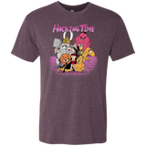 T-Shirts Vintage Purple / S HACKING TIME Men's Triblend T-Shirt