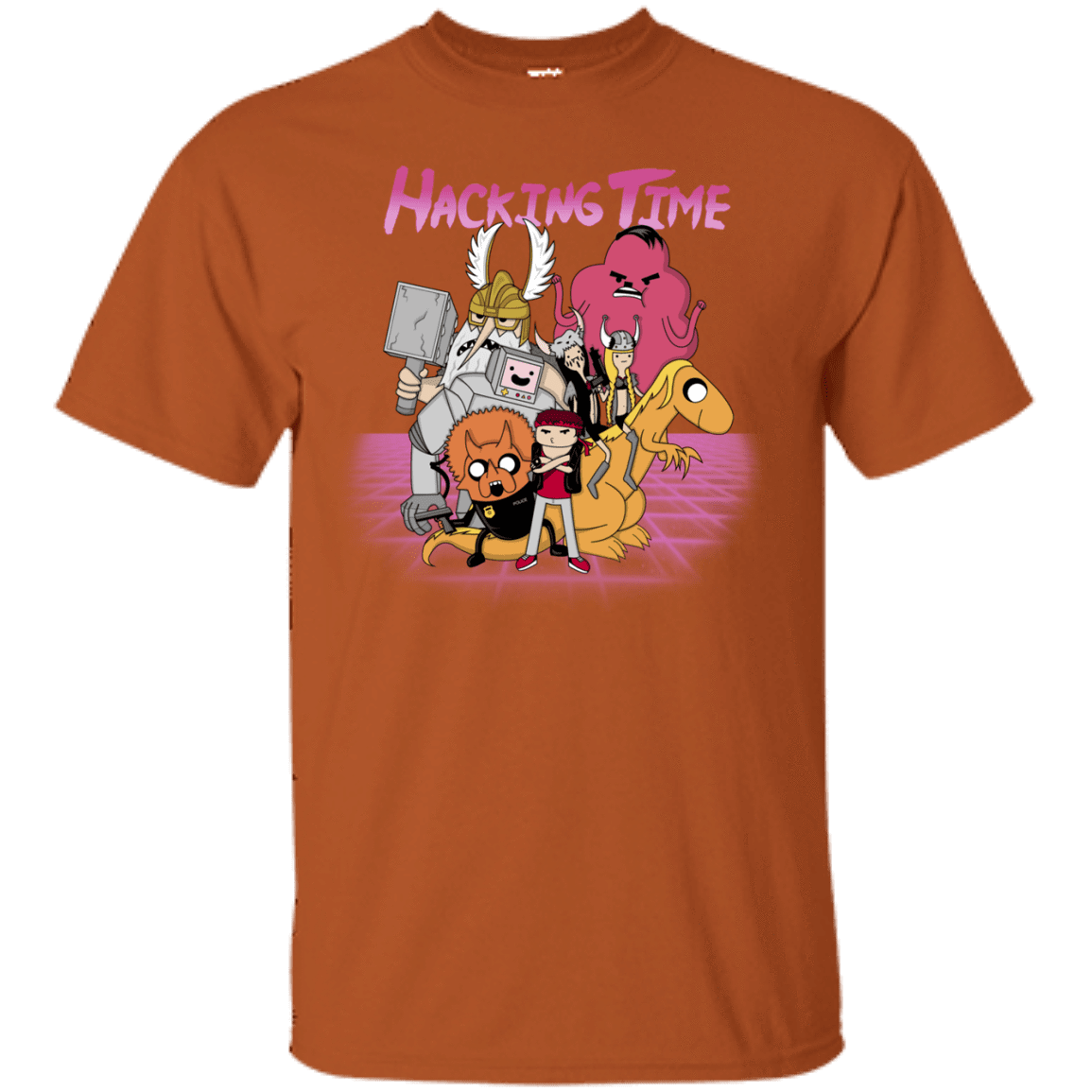 T-Shirts Texas Orange / S HACKING TIME T-Shirt