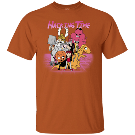 T-Shirts Texas Orange / S HACKING TIME T-Shirt