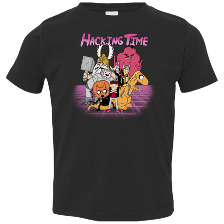 T-Shirts Black / 2T HACKING TIME Toddler Premium T-Shirt