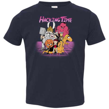 T-Shirts Navy / 2T HACKING TIME Toddler Premium T-Shirt