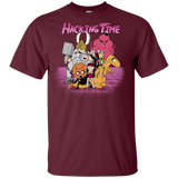 T-Shirts Maroon / YXS HACKING TIME Youth T-Shirt