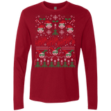 T-Shirts Cardinal / Small HaHa Holidays Men's Premium Long Sleeve