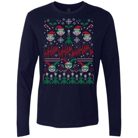 T-Shirts Midnight Navy / Small HaHa Holidays Men's Premium Long Sleeve