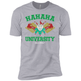 T-Shirts Heather Grey / YXS Hahaha University Boys Premium T-Shirt