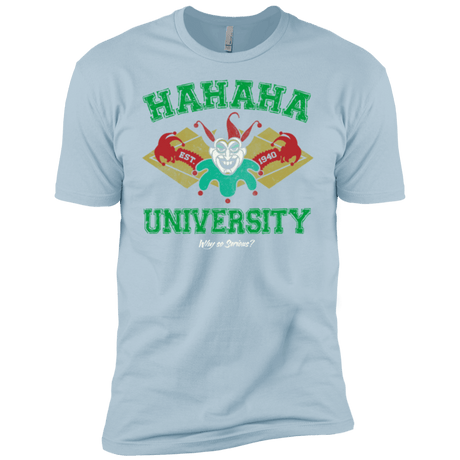 T-Shirts Light Blue / YXS Hahaha University Boys Premium T-Shirt