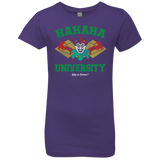 T-Shirts Purple Rush / YXS Hahaha University Girls Premium T-Shirt