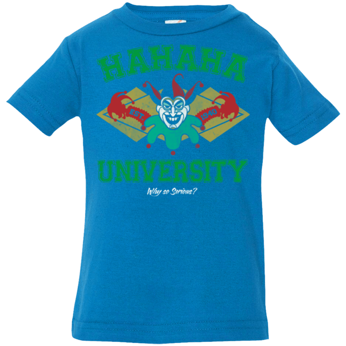 T-Shirts Cobalt / 6 Months Hahaha University Infant Premium T-Shirt