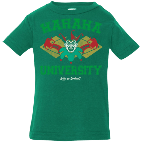 T-Shirts Kelly / 6 Months Hahaha University Infant Premium T-Shirt