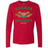 T-Shirts Red / Small Hahaha University Men's Premium Long Sleeve
