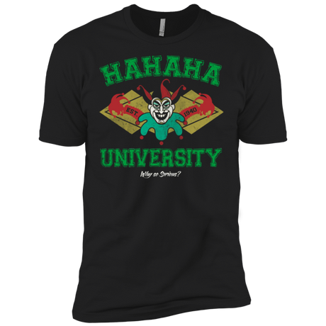 T-Shirts Black / X-Small Hahaha University Men's Premium T-Shirt