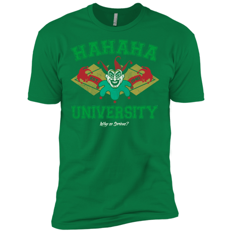 T-Shirts Kelly Green / X-Small Hahaha University Men's Premium T-Shirt