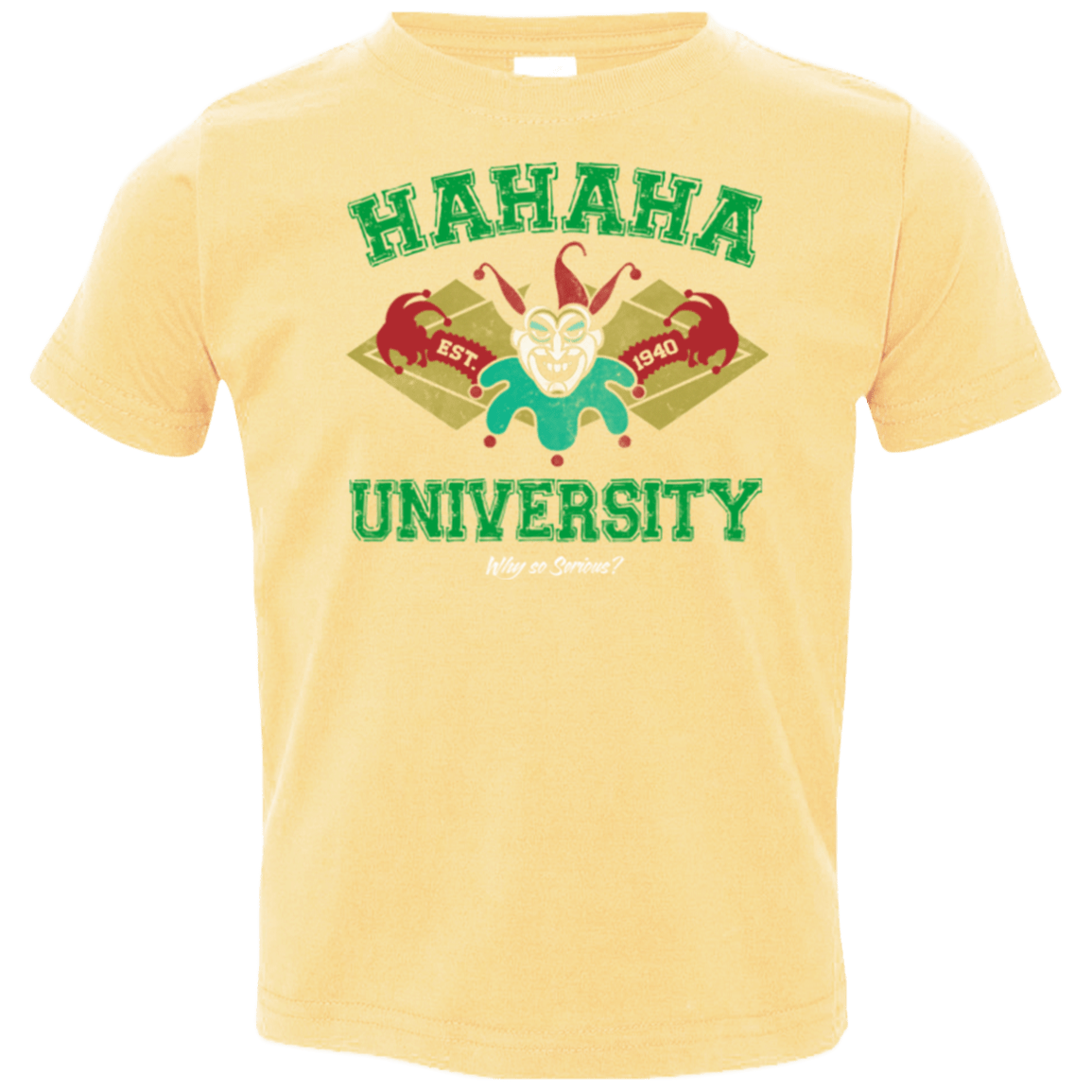 T-Shirts Butter / 2T Hahaha University Toddler Premium T-Shirt