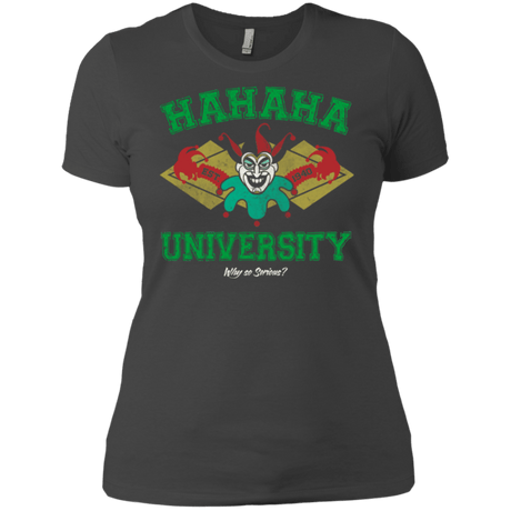 T-Shirts Heavy Metal / X-Small Hahaha University Women's Premium T-Shirt