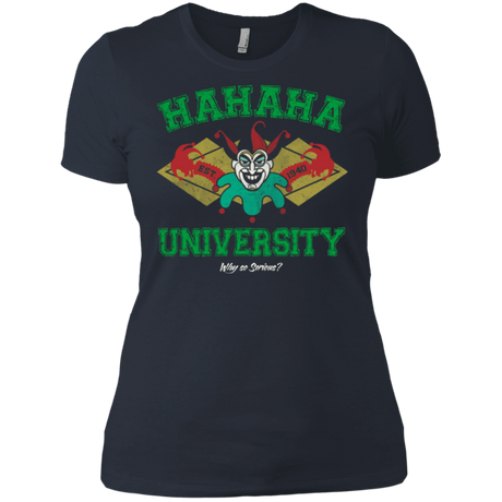 T-Shirts Indigo / X-Small Hahaha University Women's Premium T-Shirt