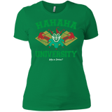 T-Shirts Kelly Green / X-Small Hahaha University Women's Premium T-Shirt