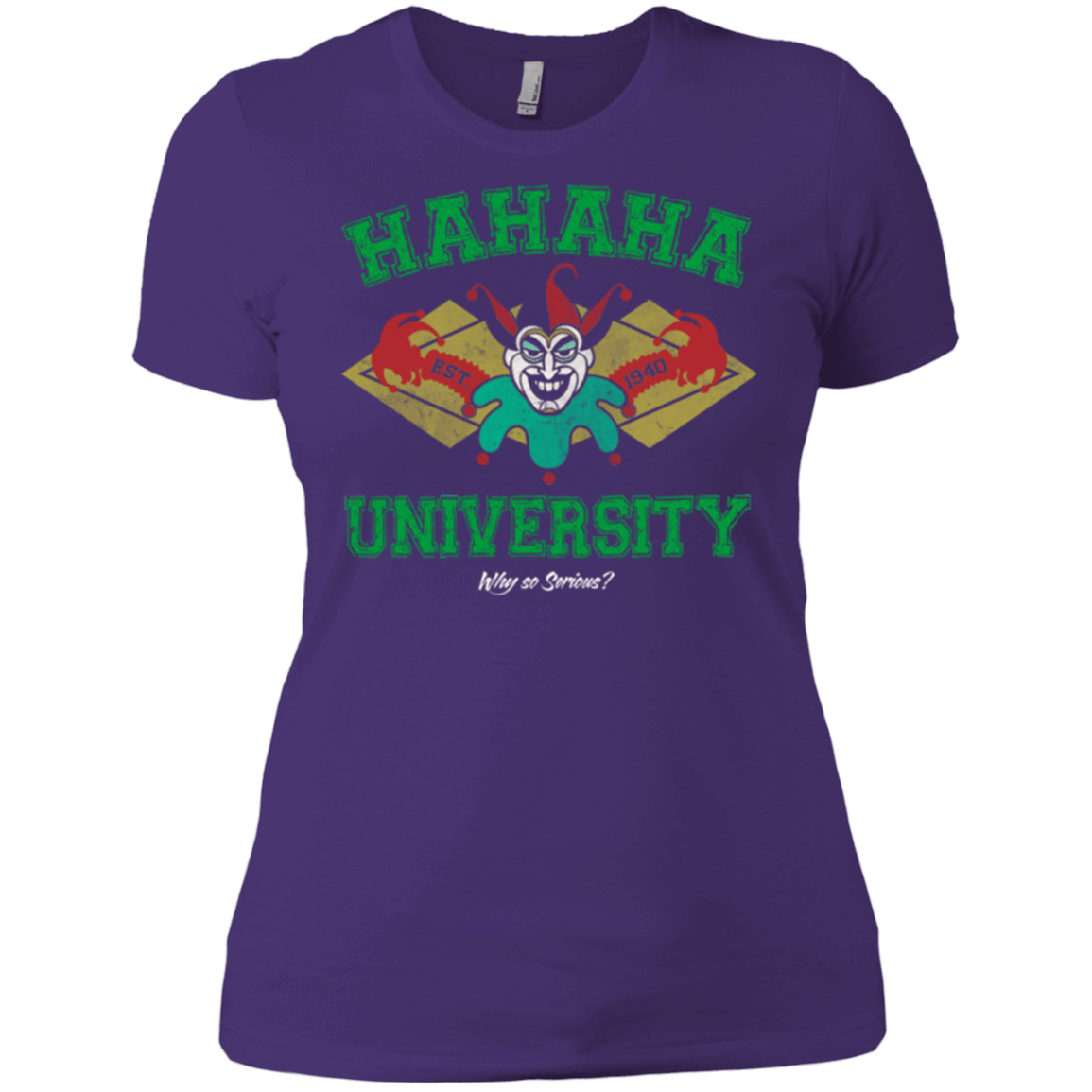 T-Shirts Purple / X-Small Hahaha University Women's Premium T-Shirt