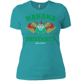T-Shirts Tahiti Blue / X-Small Hahaha University Women's Premium T-Shirt