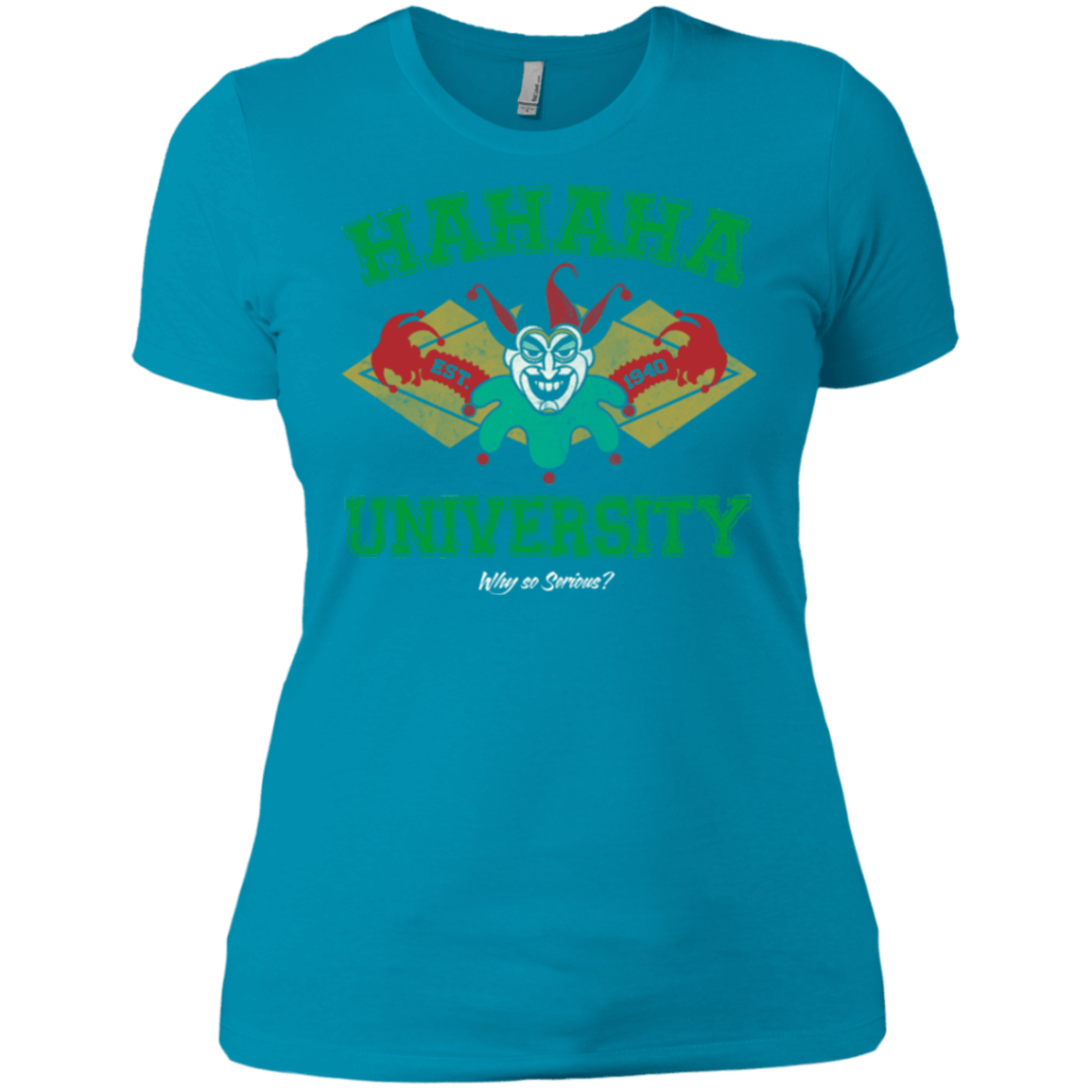 T-Shirts Turquoise / X-Small Hahaha University Women's Premium T-Shirt