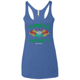 T-Shirts Vintage Royal / X-Small Hahaha University Women's Triblend Racerback Tank