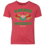 T-Shirts Vintage Red / YXS Hahaha University Youth Triblend T-Shirt