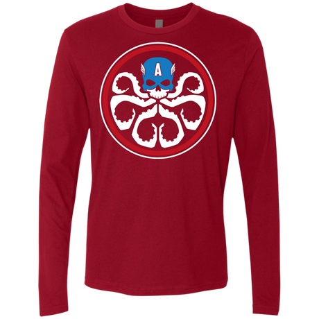 T-Shirts Cardinal / Small Hail America Men's Premium Long Sleeve