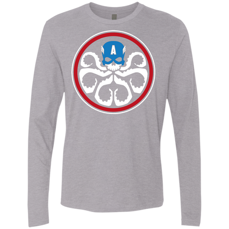 T-Shirts Heather Grey / Small Hail America Men's Premium Long Sleeve