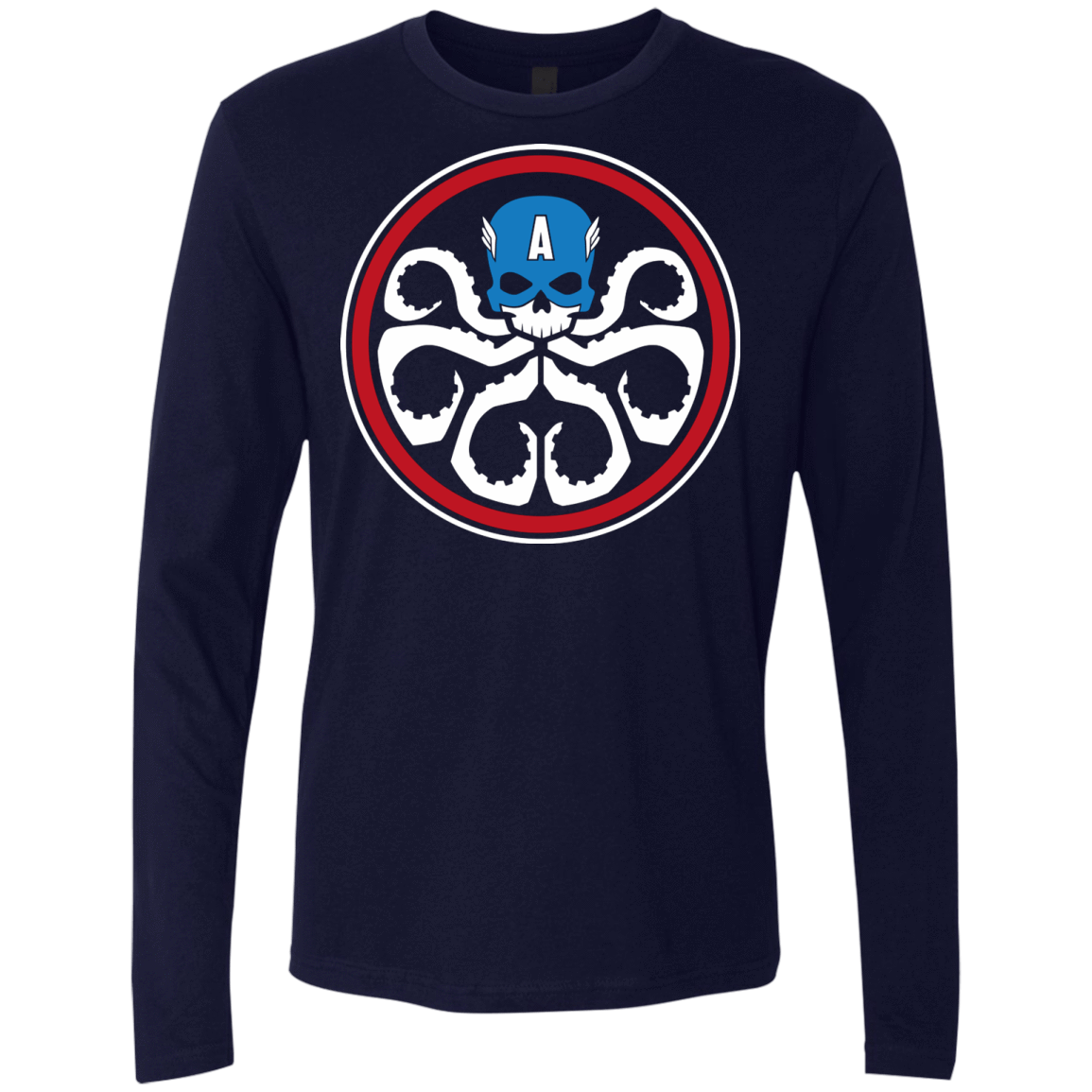 T-Shirts Midnight Navy / Small Hail America Men's Premium Long Sleeve