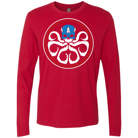 T-Shirts Red / Small Hail America Men's Premium Long Sleeve