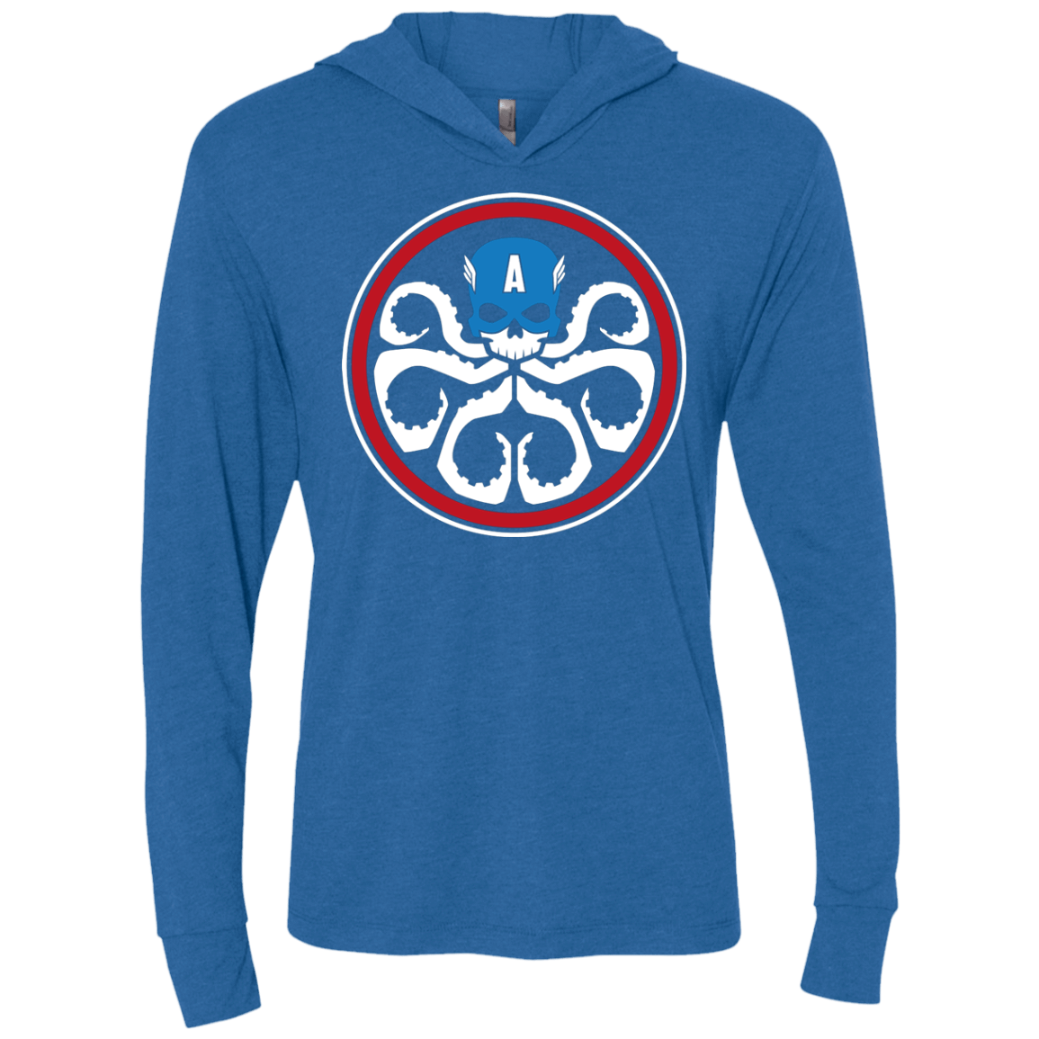 T-Shirts Vintage Royal / X-Small Hail America Triblend Long Sleeve Hoodie Tee