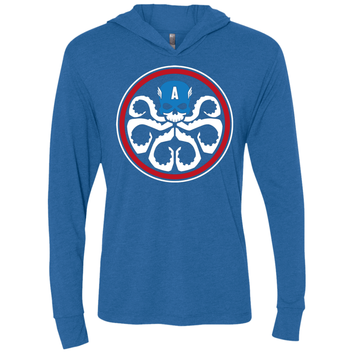 T-Shirts Vintage Royal / X-Small Hail America Triblend Long Sleeve Hoodie Tee