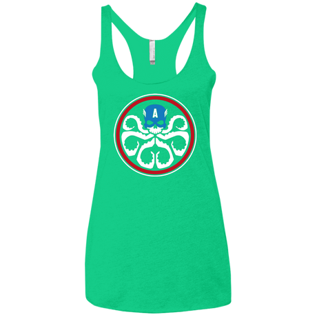 T-Shirts Envy / X-Small Hail America Women's Triblend Racerback Tank