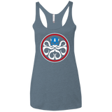 T-Shirts Indigo / X-Small Hail America Women's Triblend Racerback Tank