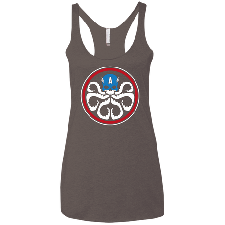 T-Shirts Macchiato / X-Small Hail America Women's Triblend Racerback Tank