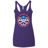 T-Shirts Purple / X-Small Hail America Women's Triblend Racerback Tank