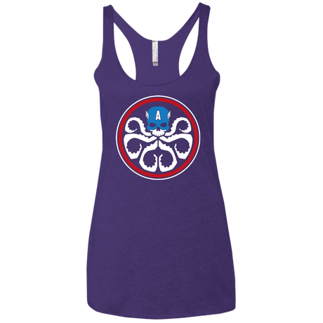 T-Shirts Purple / X-Small Hail America Women's Triblend Racerback Tank