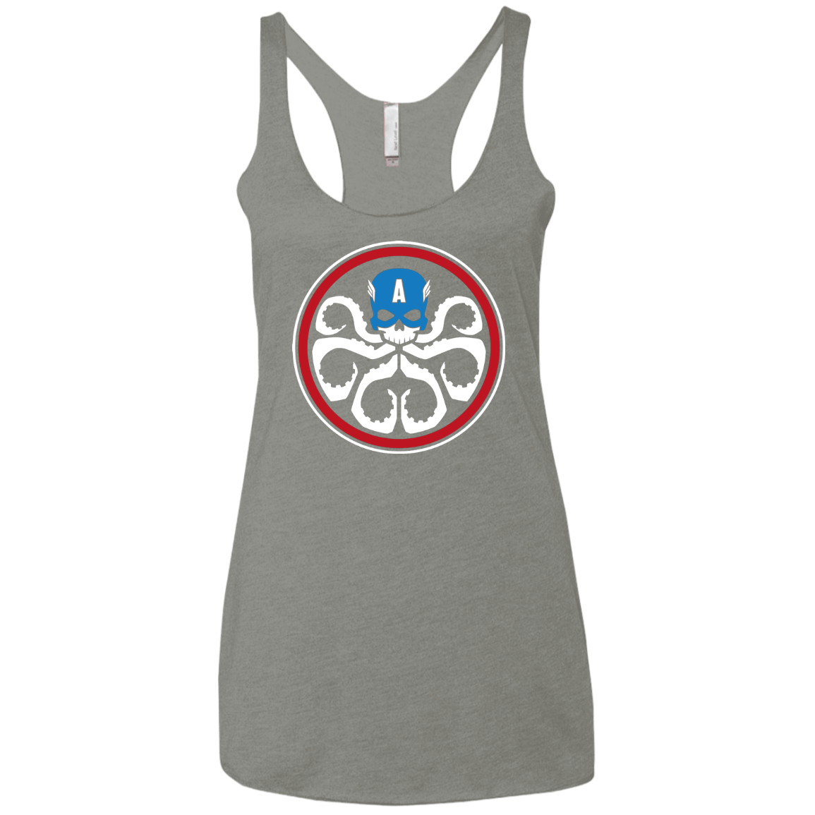 T-Shirts Venetian Grey / X-Small Hail America Women's Triblend Racerback Tank