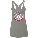 T-Shirts Venetian Grey / X-Small Hail America Women's Triblend Racerback Tank