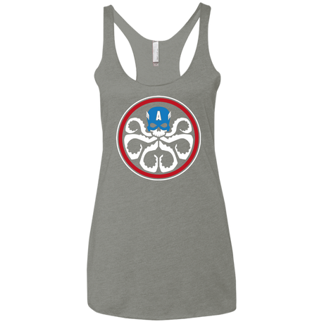 T-Shirts Venetian Grey / X-Small Hail America Women's Triblend Racerback Tank