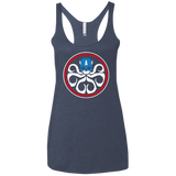 T-Shirts Vintage Navy / X-Small Hail America Women's Triblend Racerback Tank