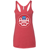 T-Shirts Vintage Red / X-Small Hail America Women's Triblend Racerback Tank
