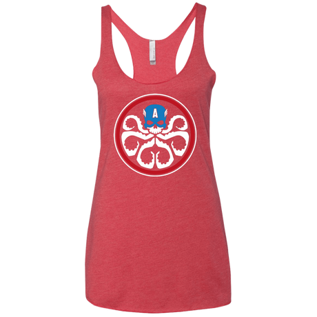 T-Shirts Vintage Red / X-Small Hail America Women's Triblend Racerback Tank
