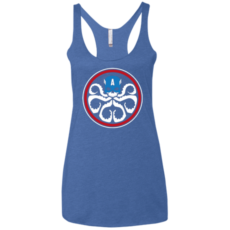 T-Shirts Vintage Royal / X-Small Hail America Women's Triblend Racerback Tank