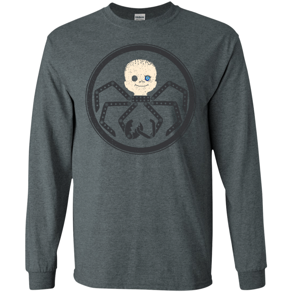 T-Shirts Dark Heather / S Hail Babyface Men's Long Sleeve T-Shirt