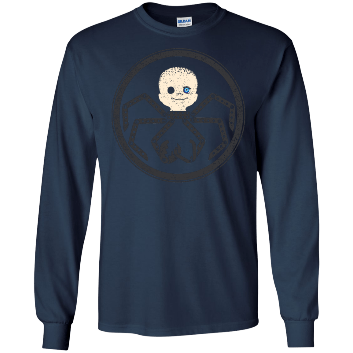 T-Shirts Navy / S Hail Babyface Men's Long Sleeve T-Shirt