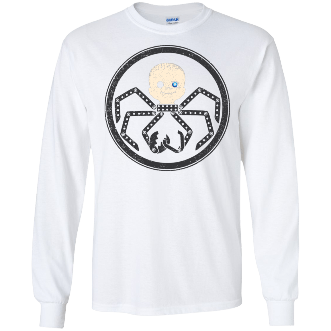 T-Shirts White / S Hail Babyface Men's Long Sleeve T-Shirt