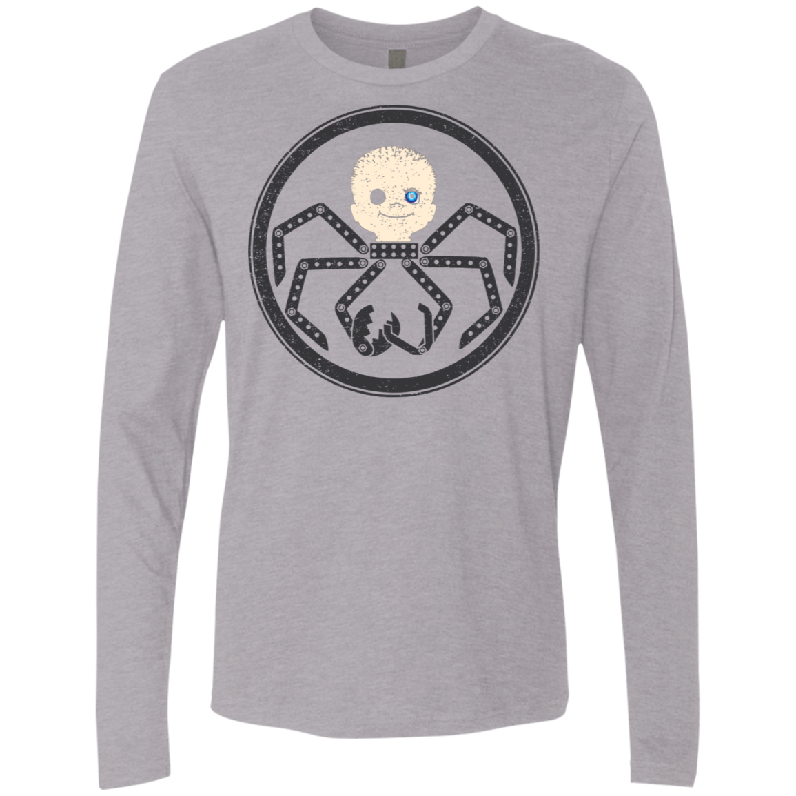 T-Shirts Heather Grey / S Hail Babyface Men's Premium Long Sleeve