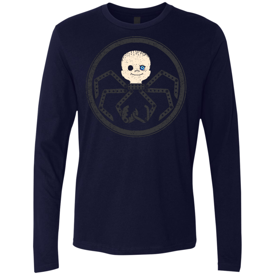 T-Shirts Midnight Navy / S Hail Babyface Men's Premium Long Sleeve