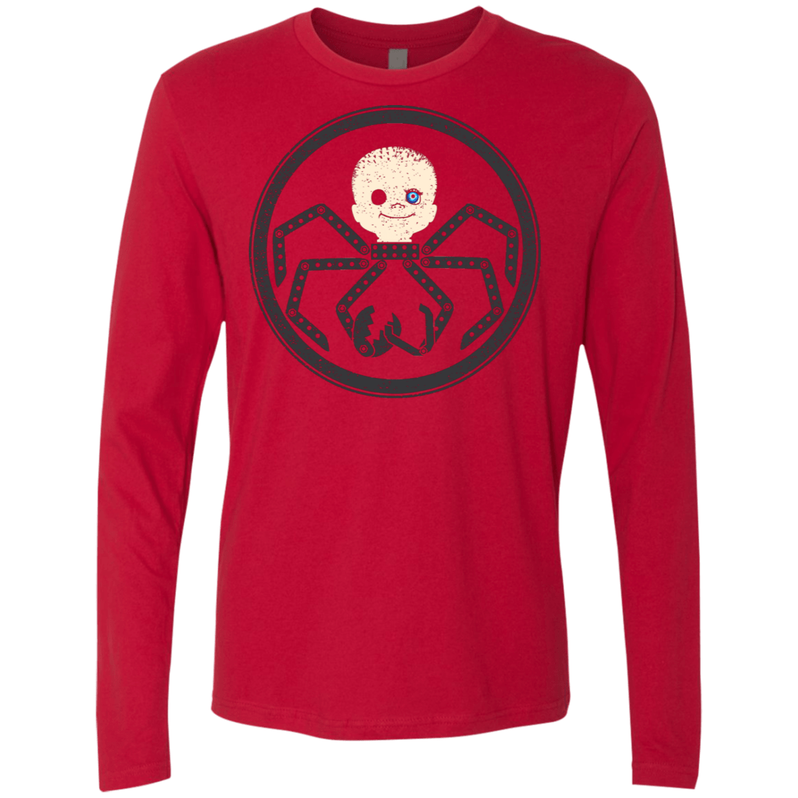 T-Shirts Red / S Hail Babyface Men's Premium Long Sleeve