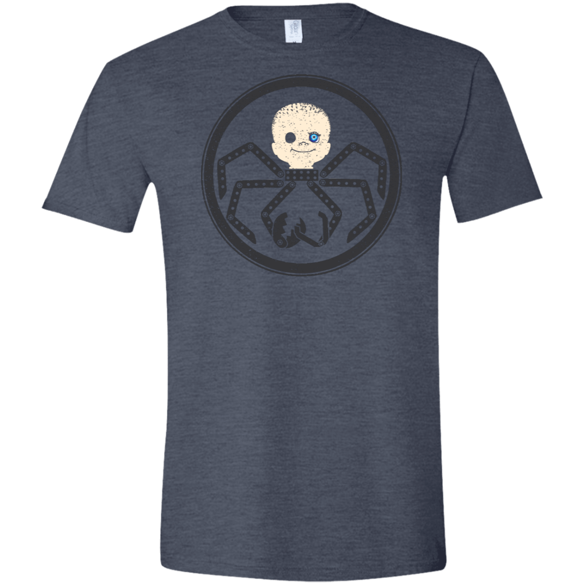 T-Shirts Heather Navy / S Hail Babyface Men's Semi-Fitted Softstyle